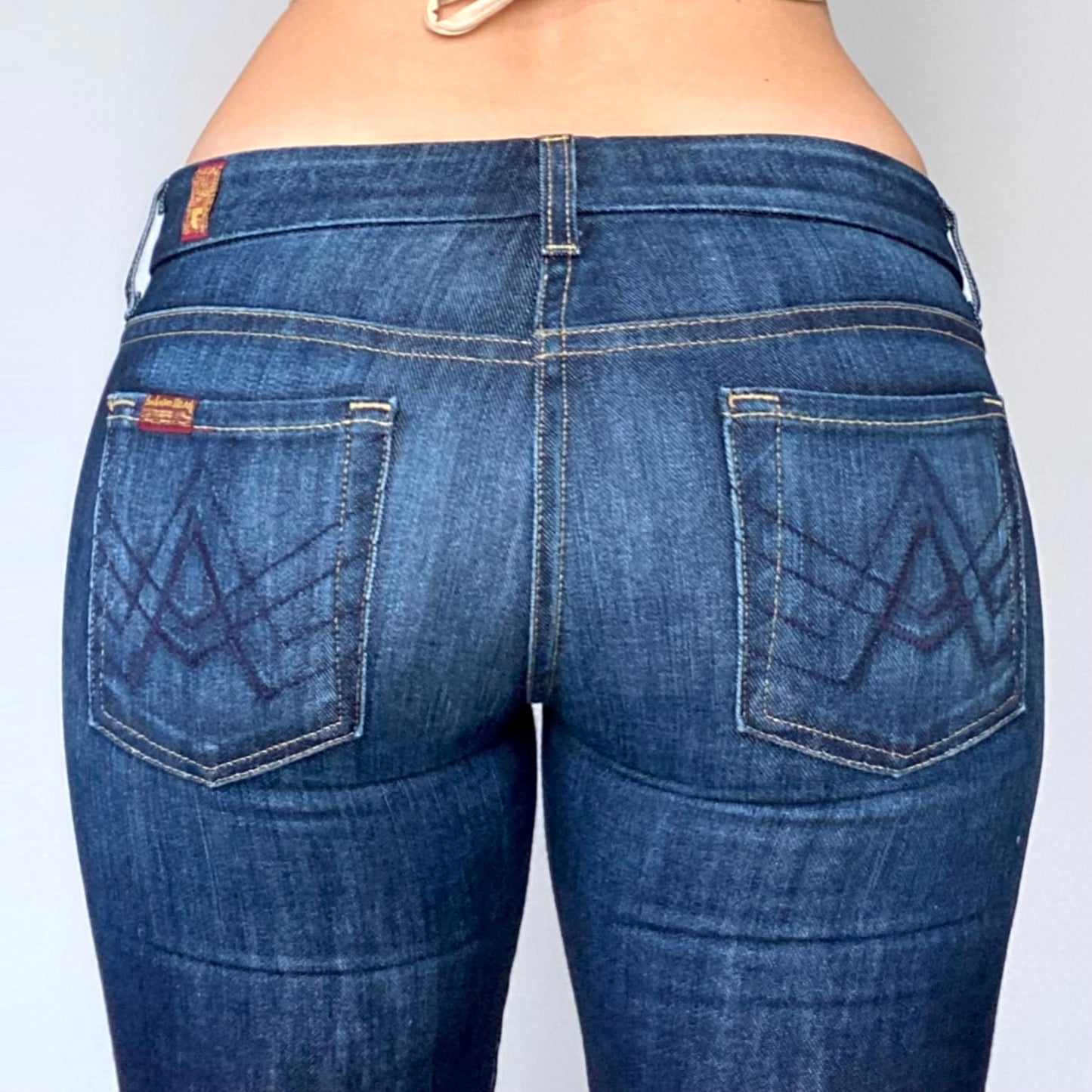 00s Low Rise 7 Jeans