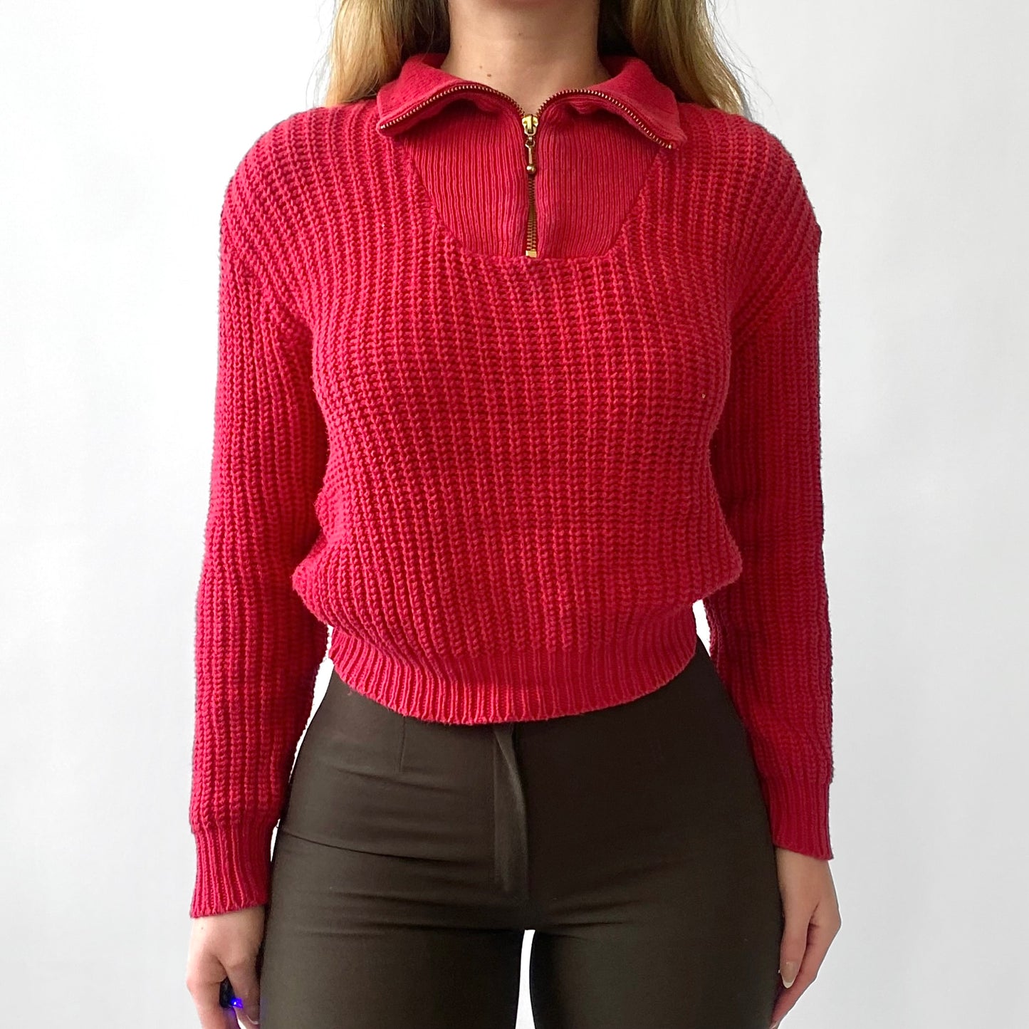 90’s Quarter Zip Sweater