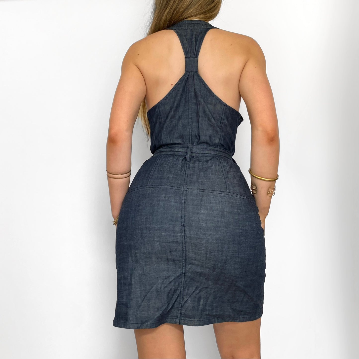 00s Denim Mini Dress