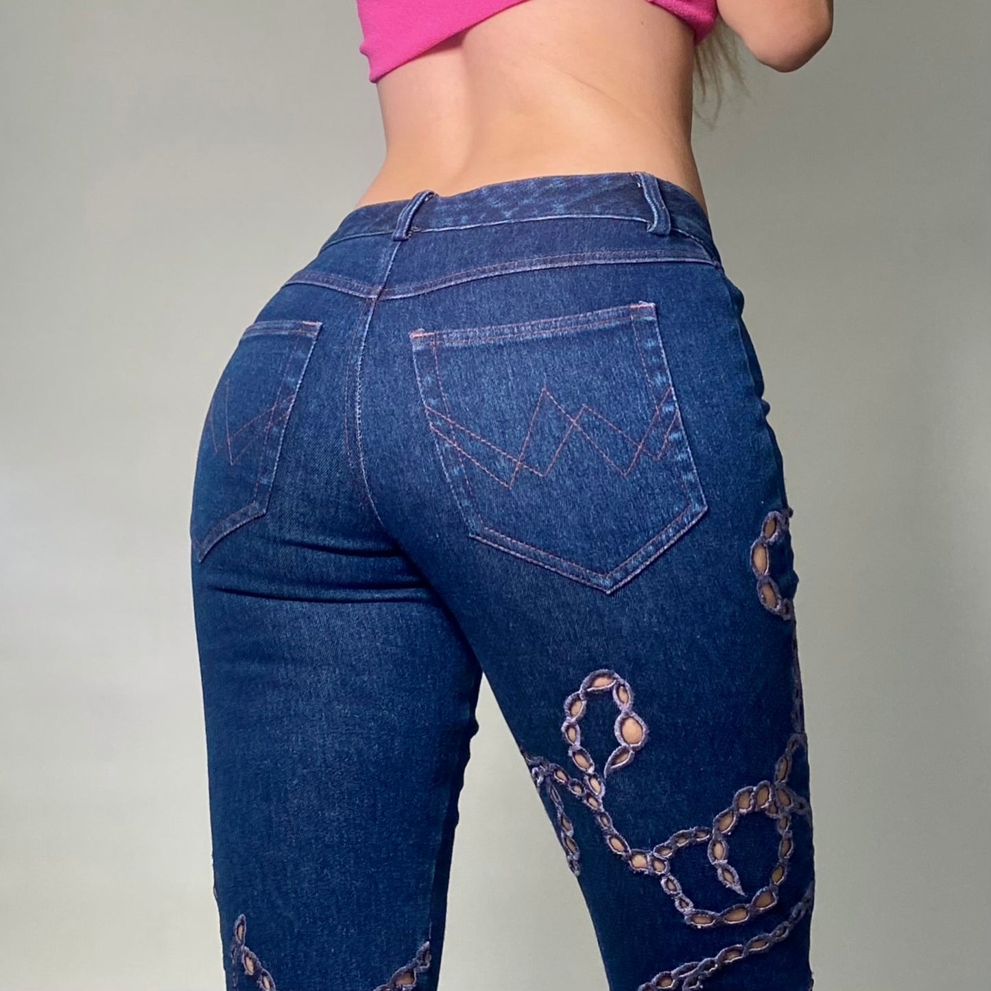 Mandalay Cutout Vine Jeans