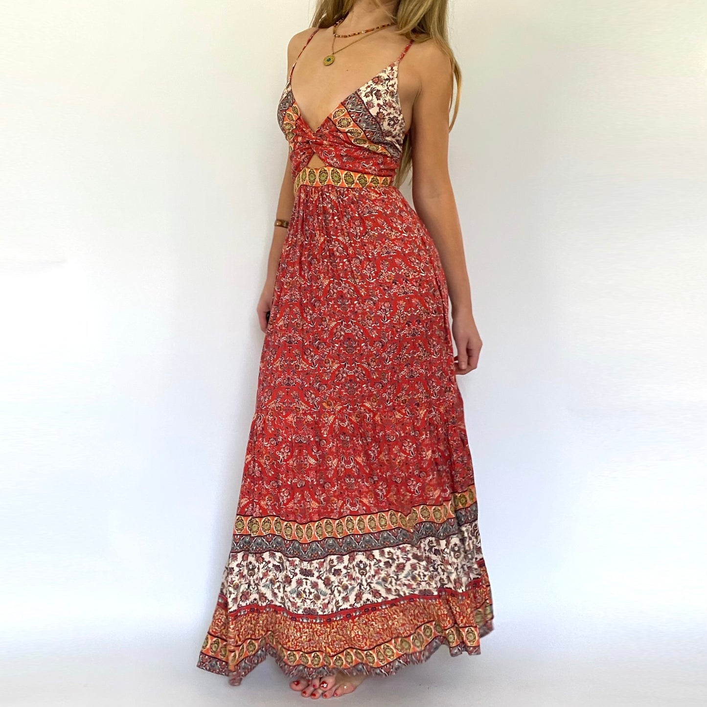 Floral Tiered Sundress