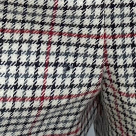 90s Wool Plaid Trouser