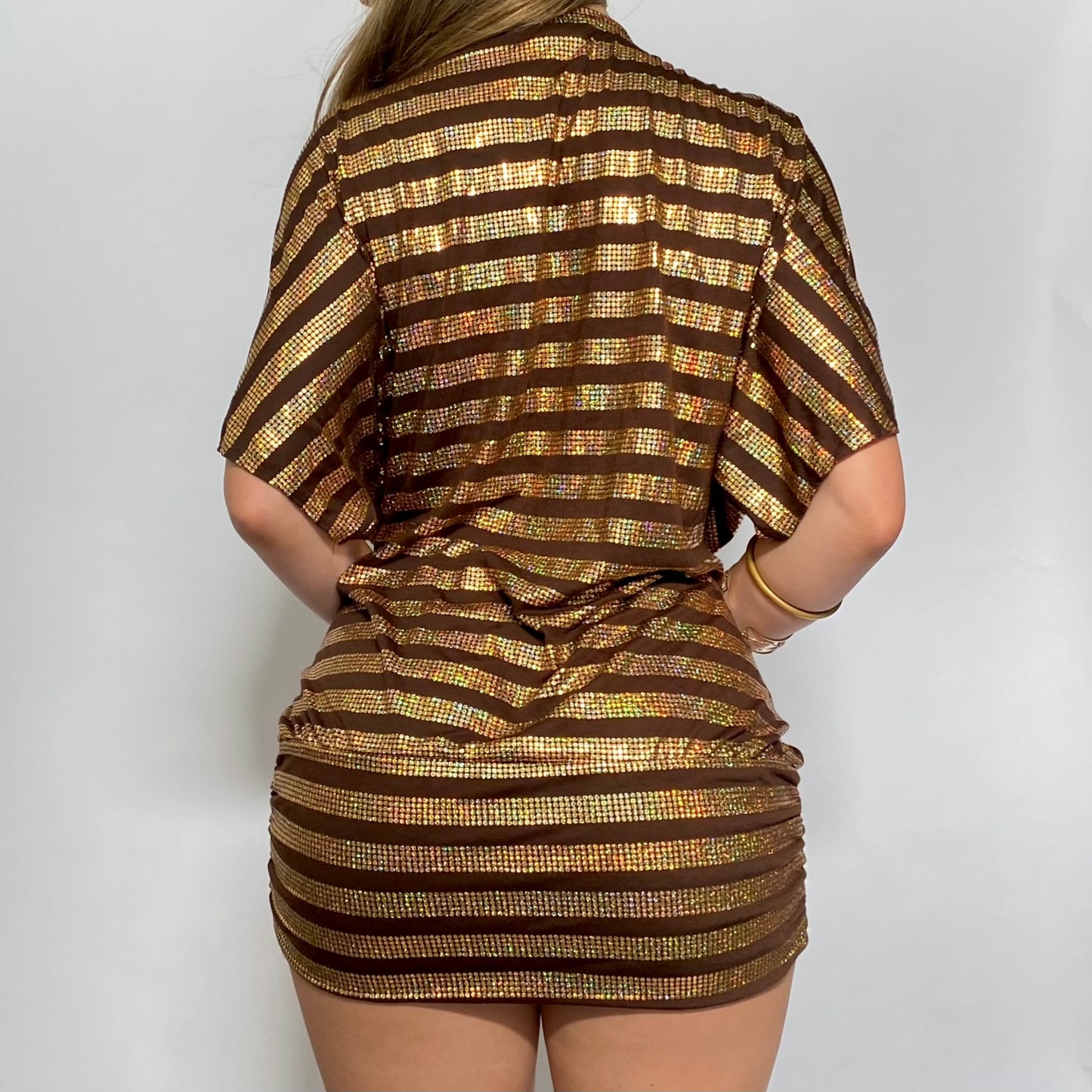 00s Striped Batwing Mini