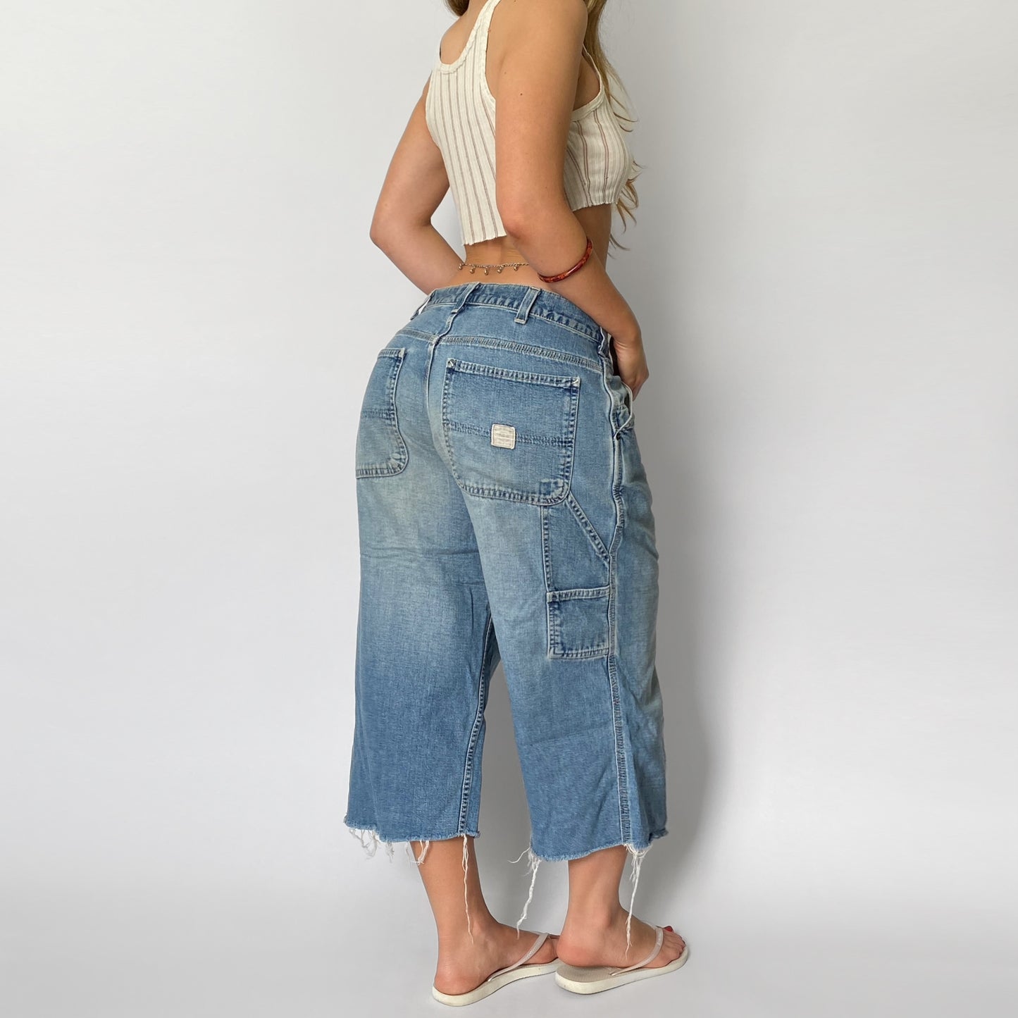 90’s Utility Cutoff Jeans