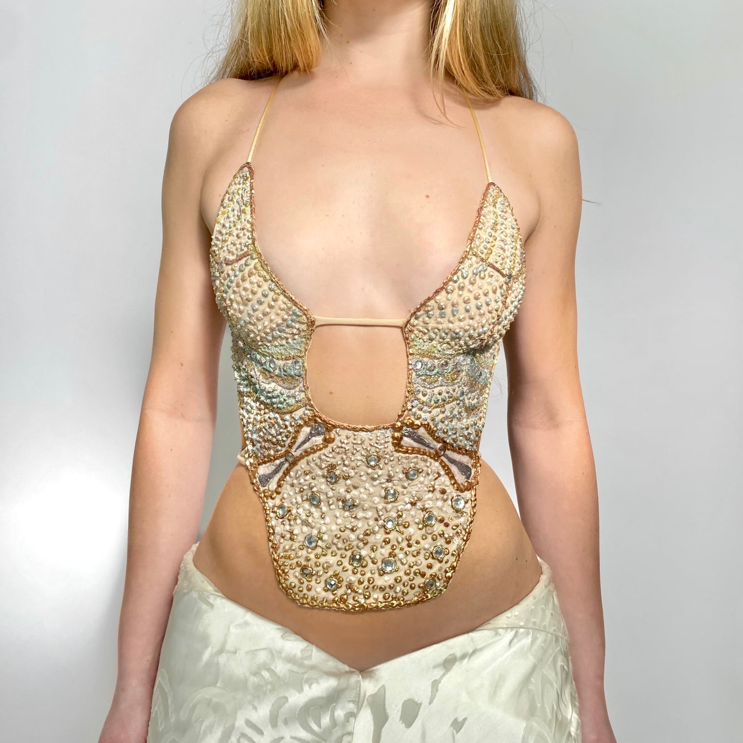 Bronze Painted Top