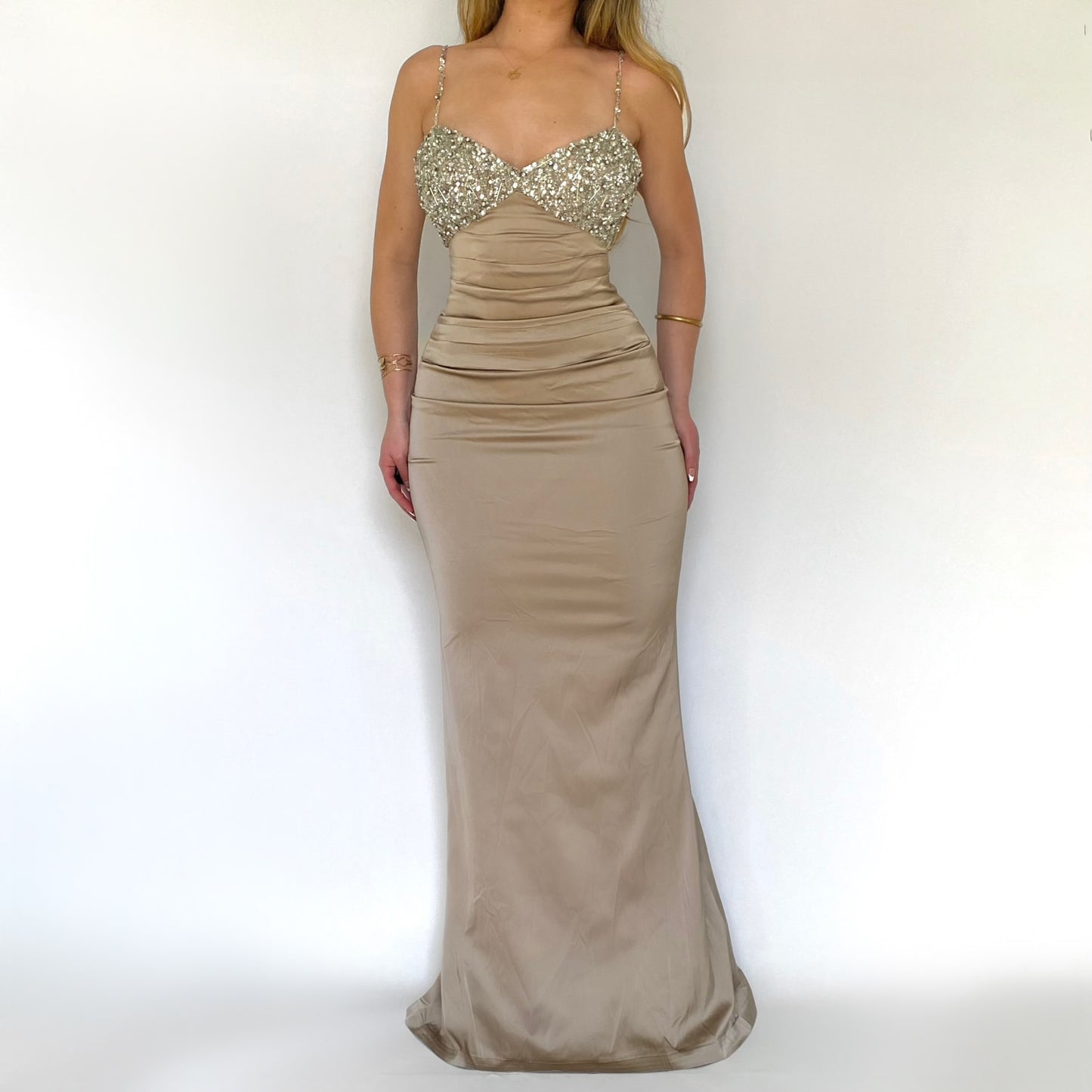 00s Theia Beaded Gown