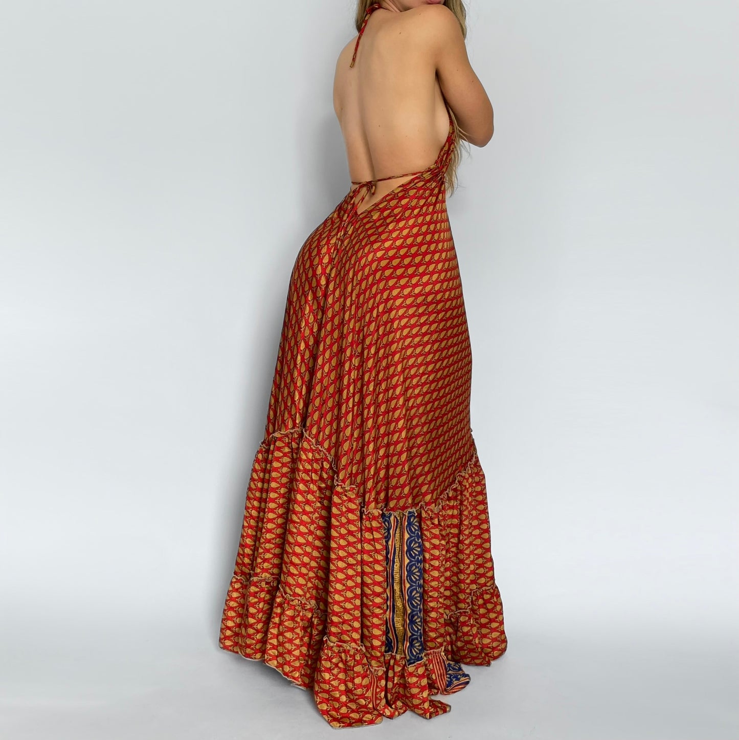 Desert Dusk Backless Maxi