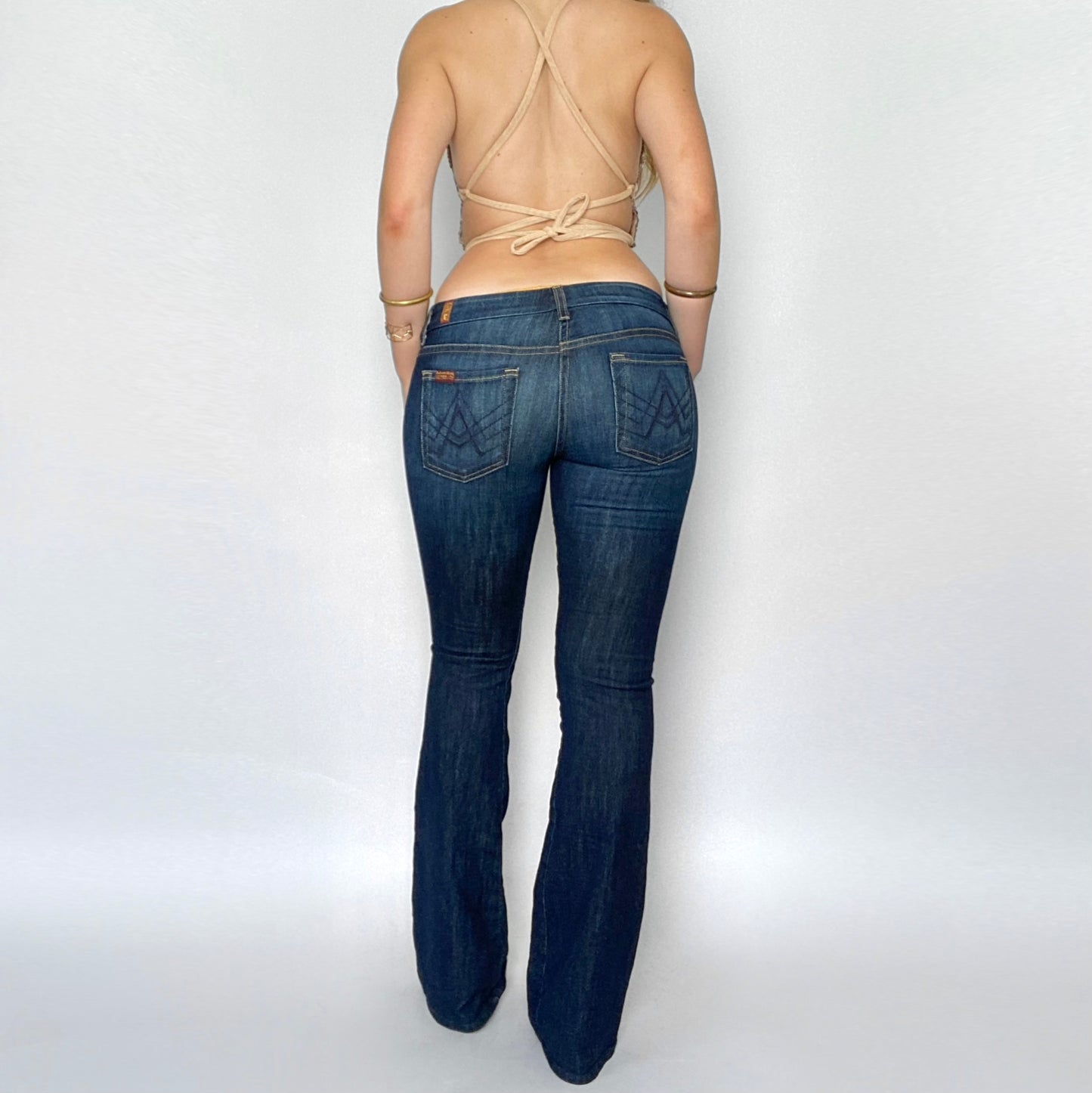 00s Low Rise 7 Jeans