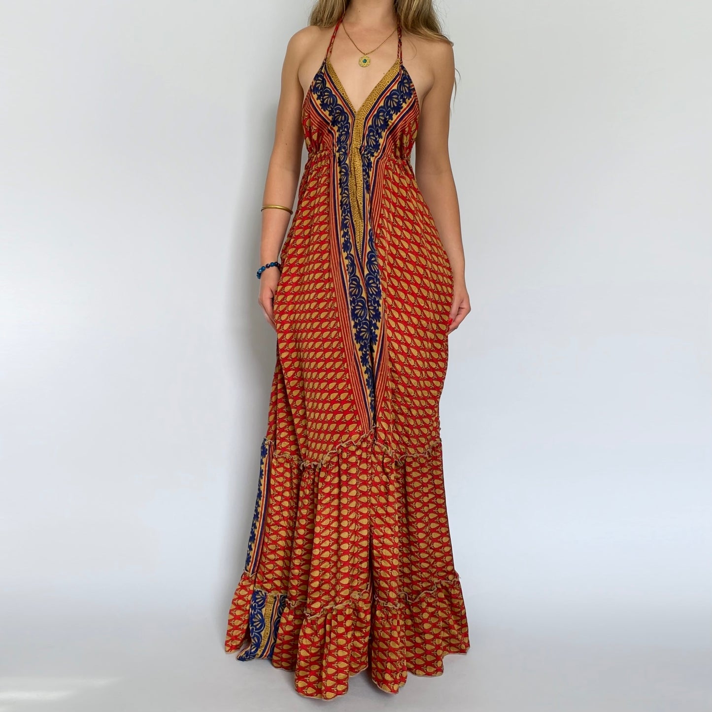 Desert Dusk Backless Maxi