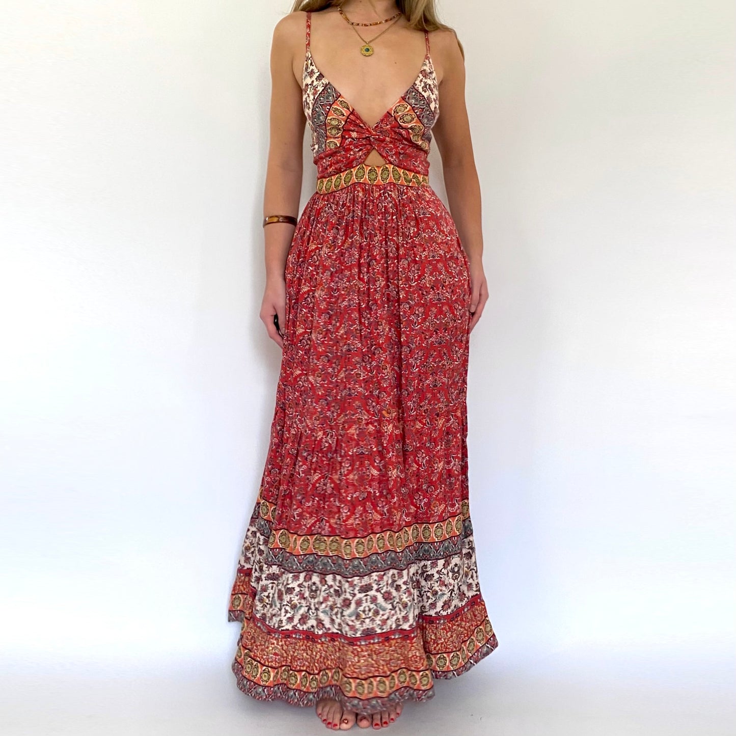 Floral Tiered Sundress