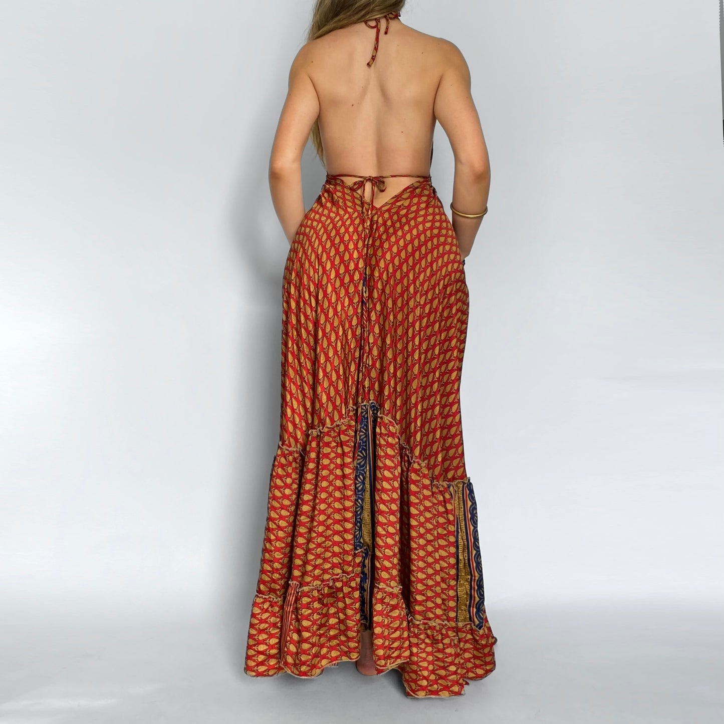 Desert Dusk Backless Maxi