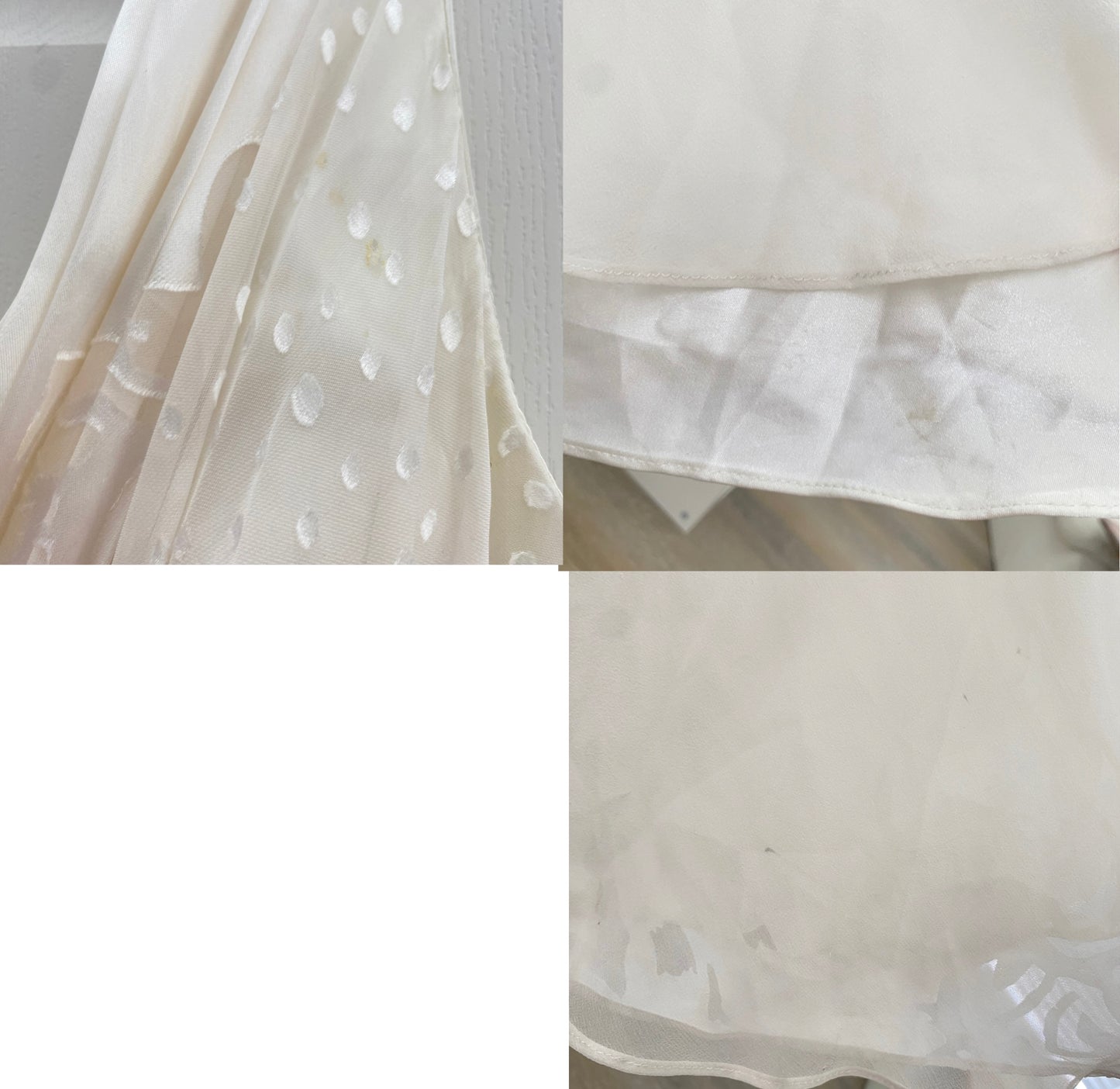 90’s Ivory Silk Gown