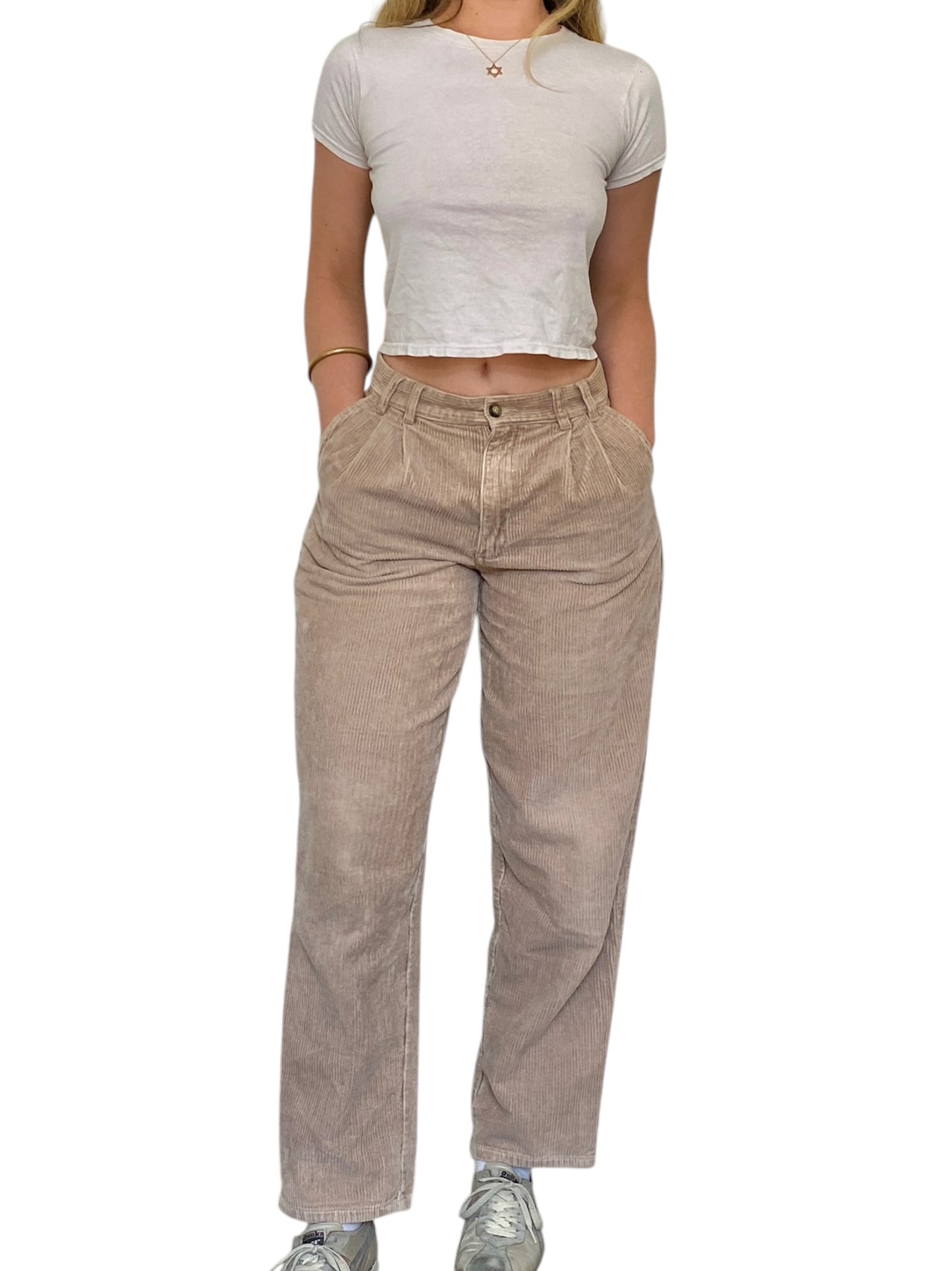 90’s Khaki Corduroy Trouser