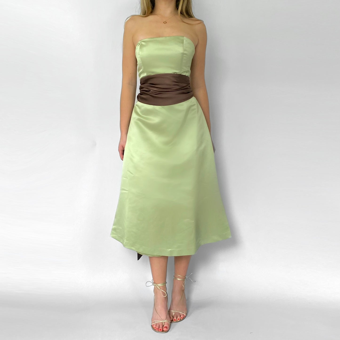 90’s Green Cocktail Dress