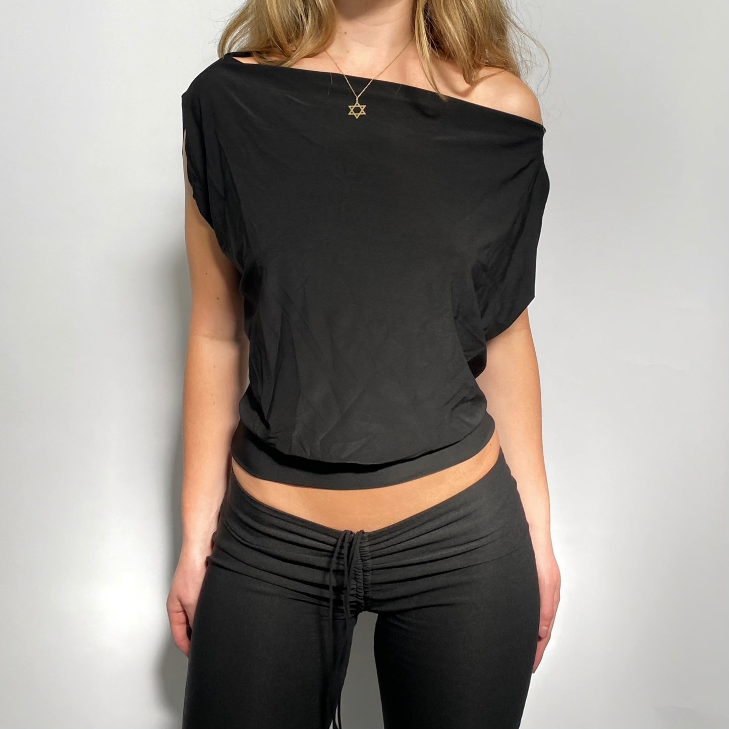 00s Batwing Bardot Top