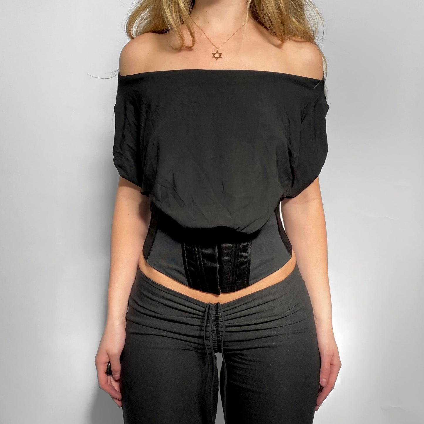 00s Batwing Bardot Top