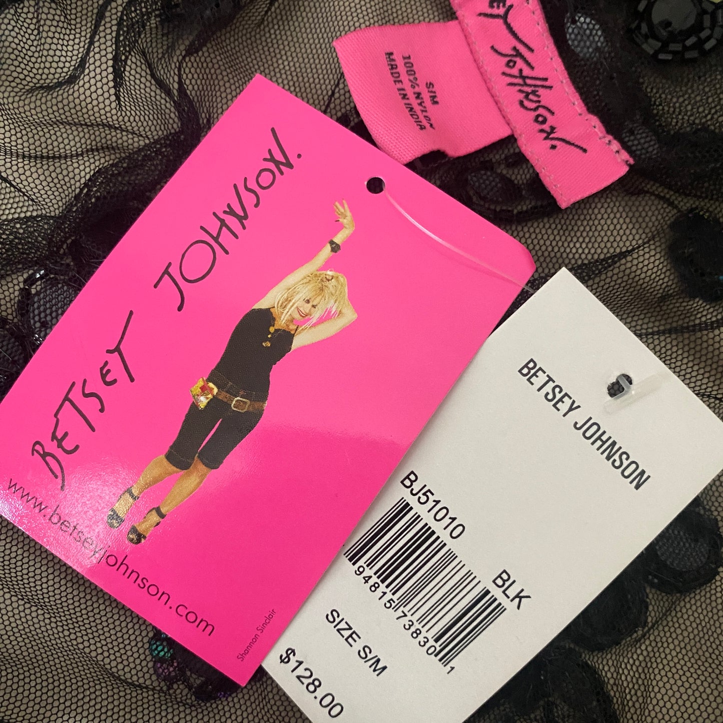 00s Betsey Johnson Beaded Bolero