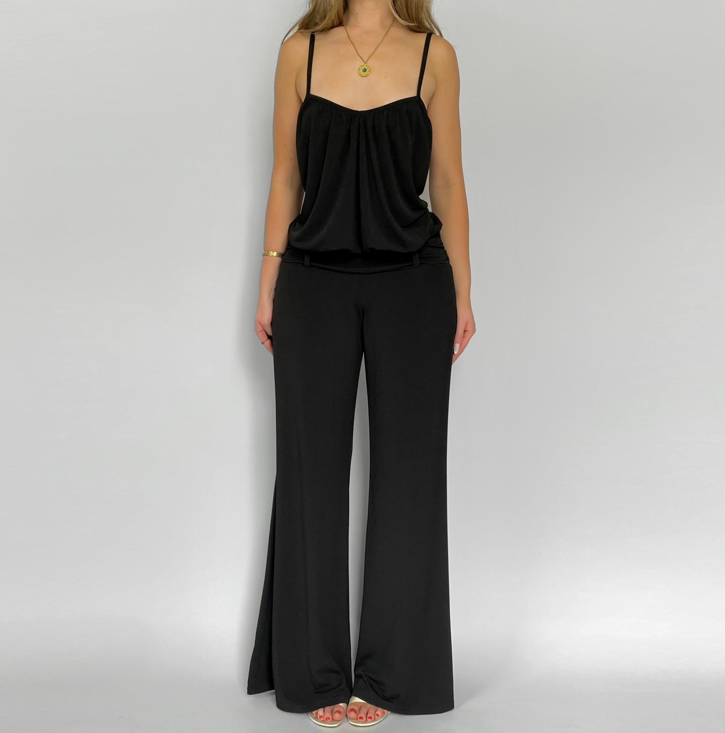 00s Drop-waist Jumpsuit