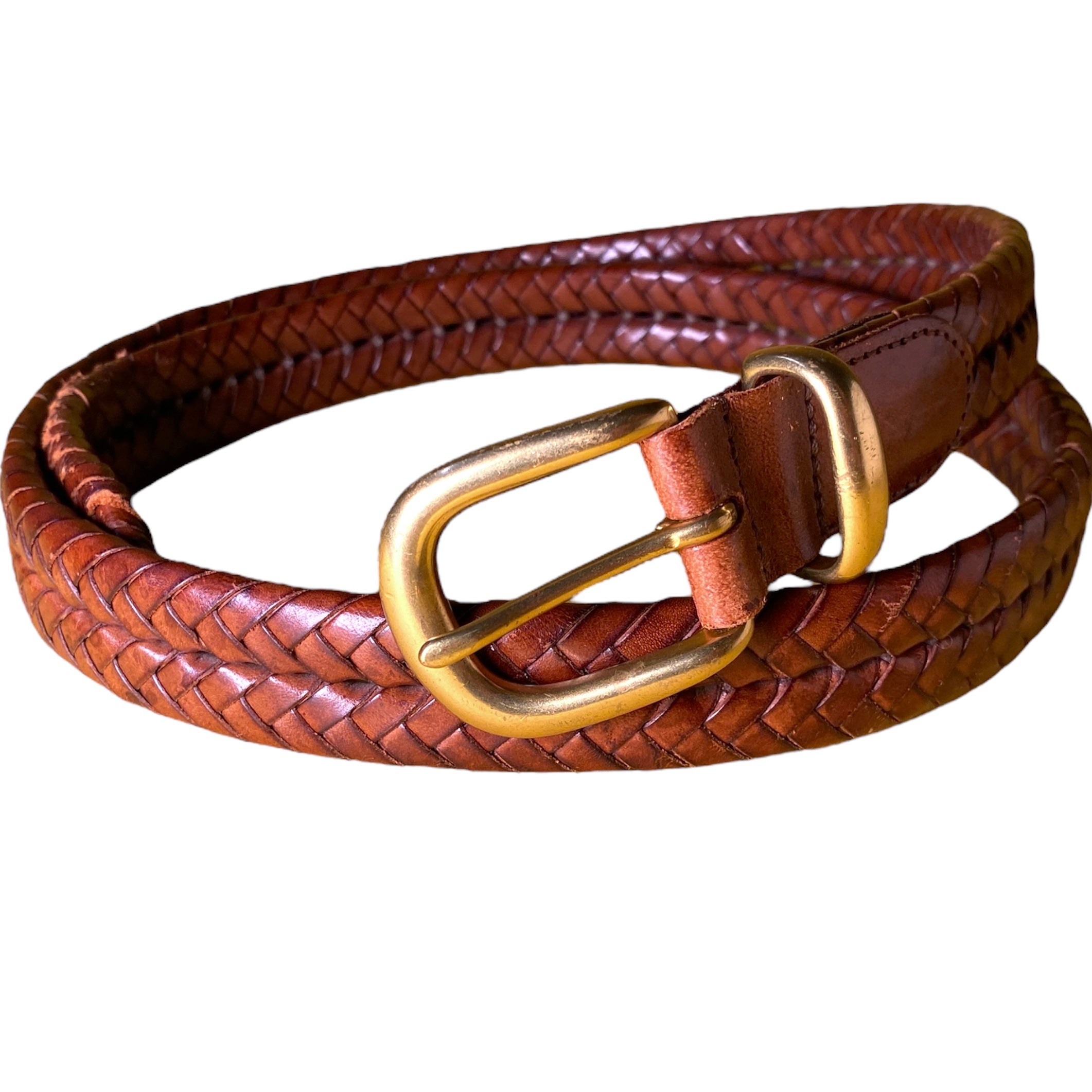 Coach Braided Belt discount