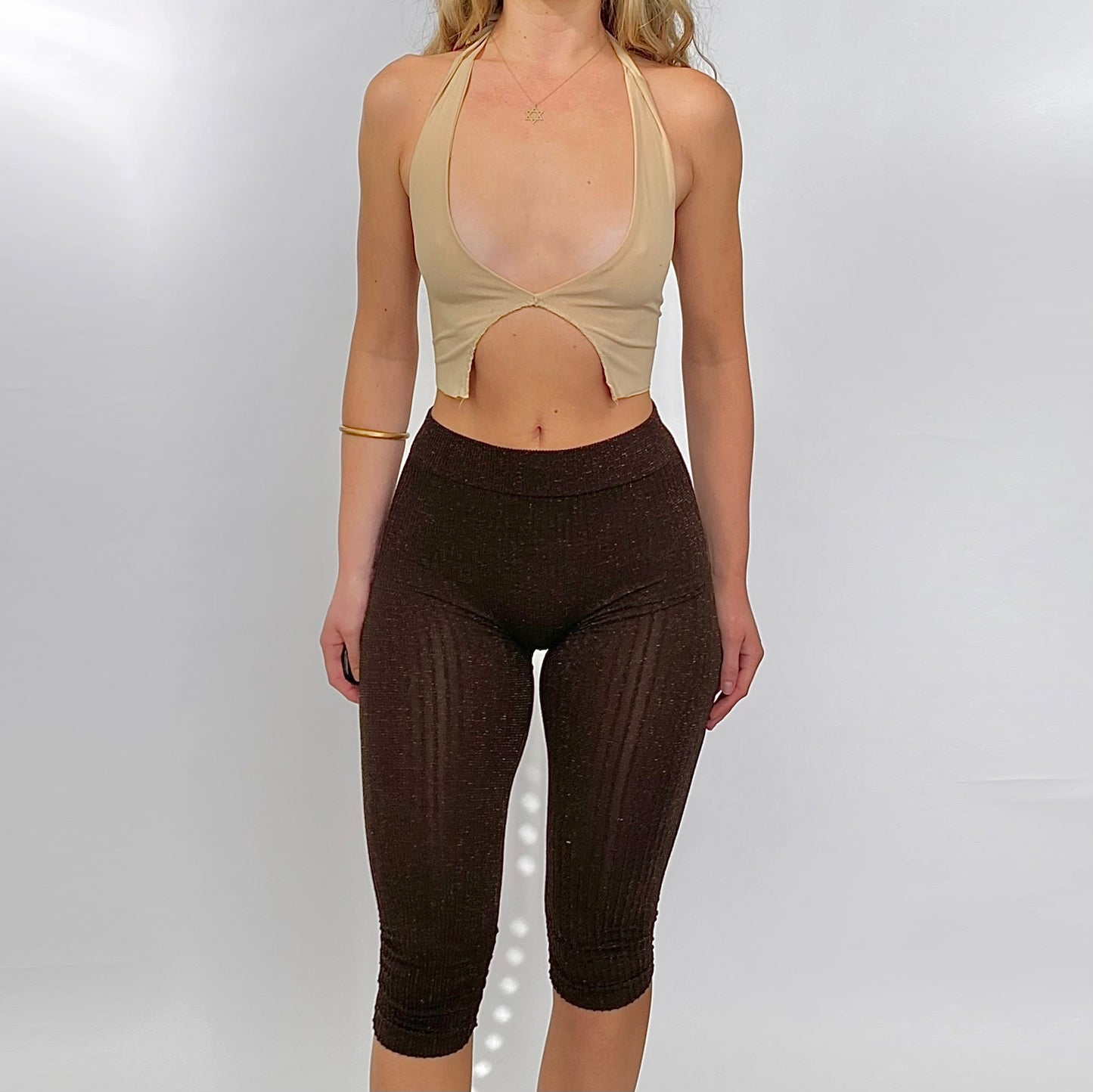00s Mocha Capri Leggings