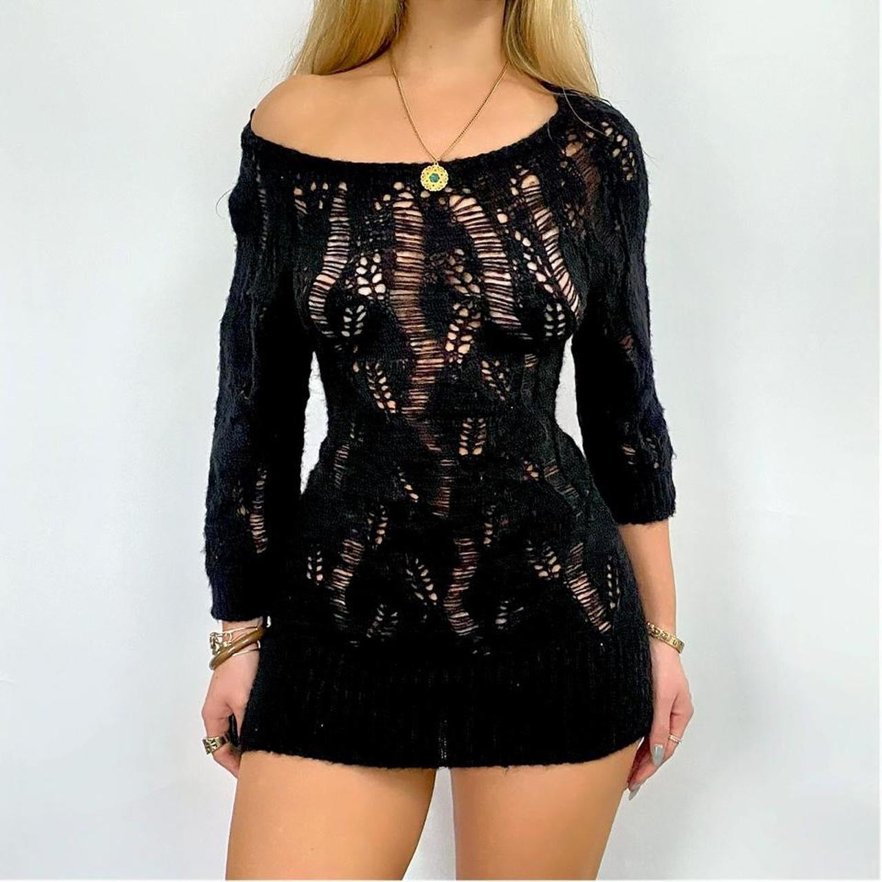 00s Mini Knit Dress