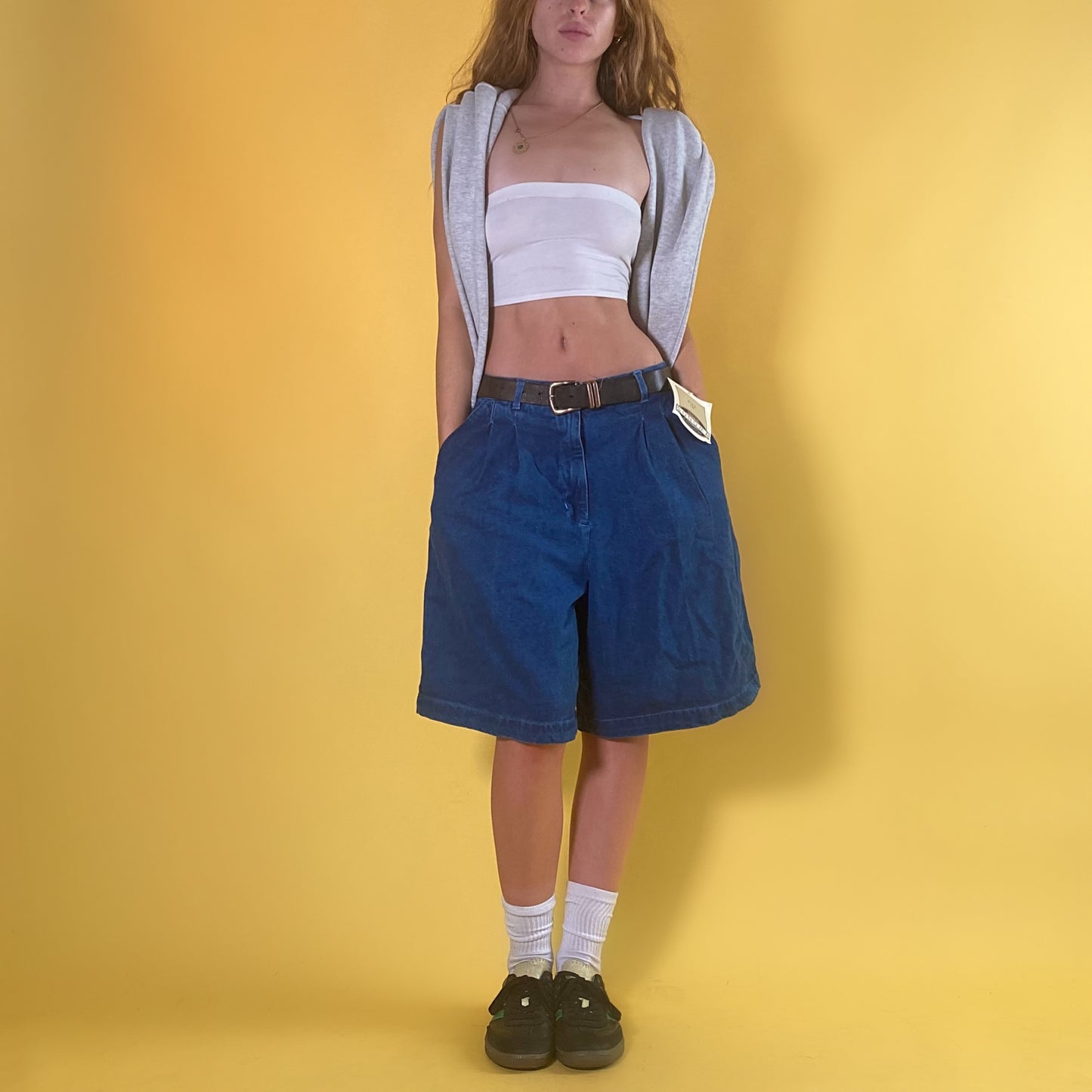 90’s relaxed denim shorts