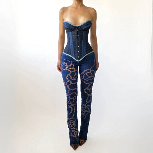 Mandalay Cutout Vine Jeans