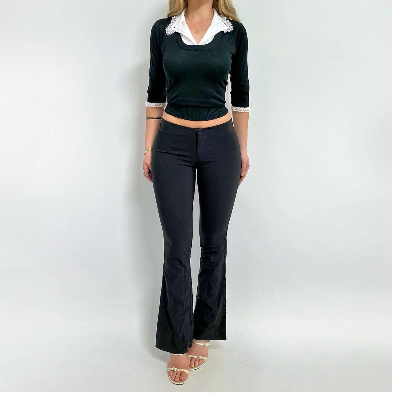 00s Low Rise Kick Flare Pants