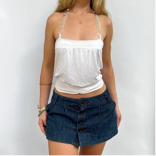 00s French Halter Top