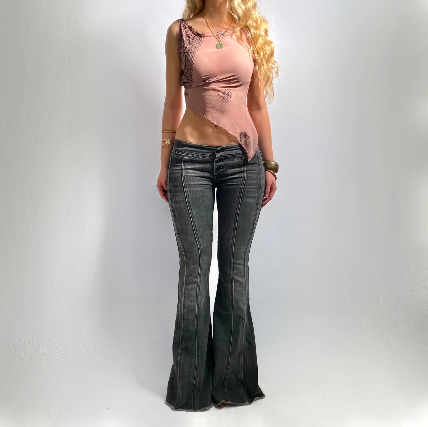 Low rise Saddle Back Jeans