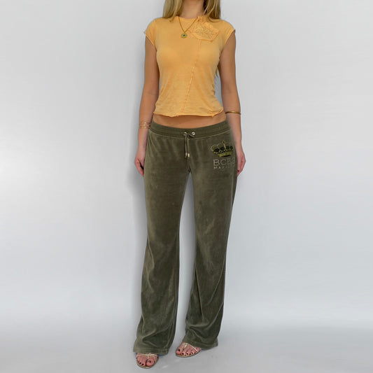 00s BCBG Olive Velour Track Pants
