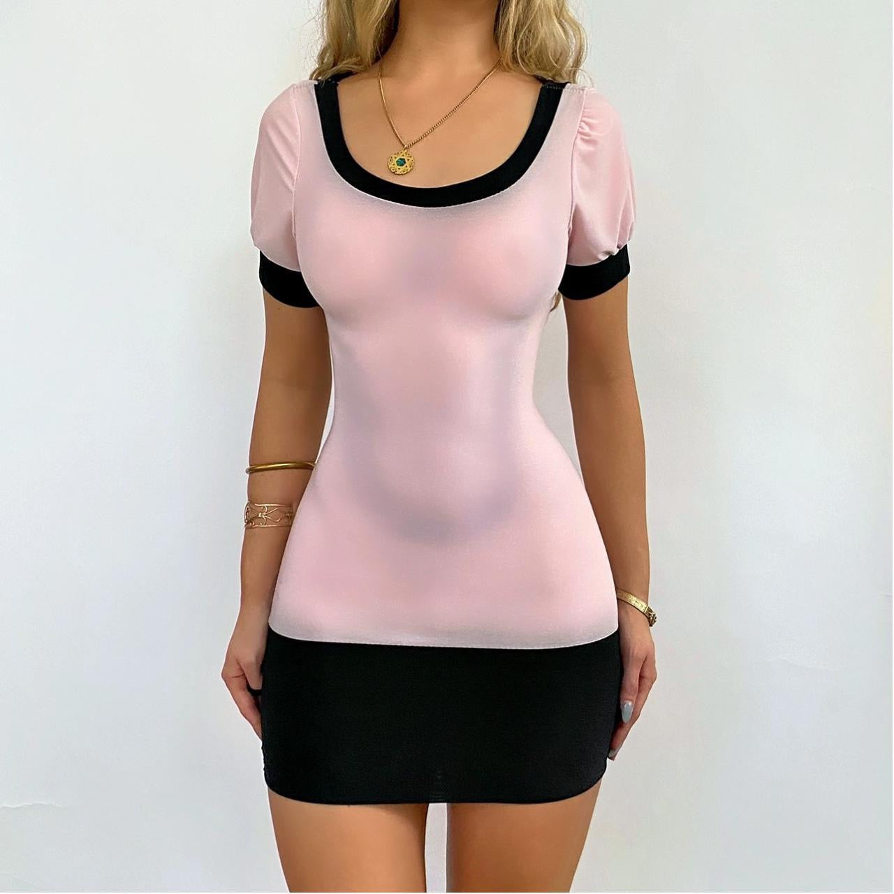 00s Pink Backless Mini