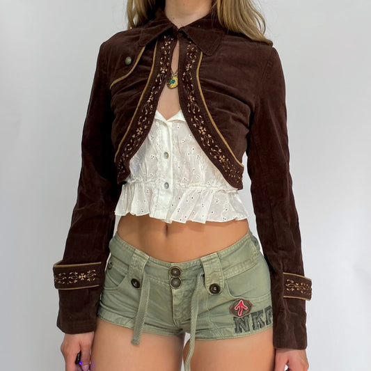 00s Embroidered Jacket