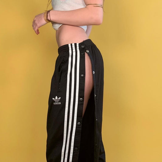 Adidas tear away sweatpants - medium