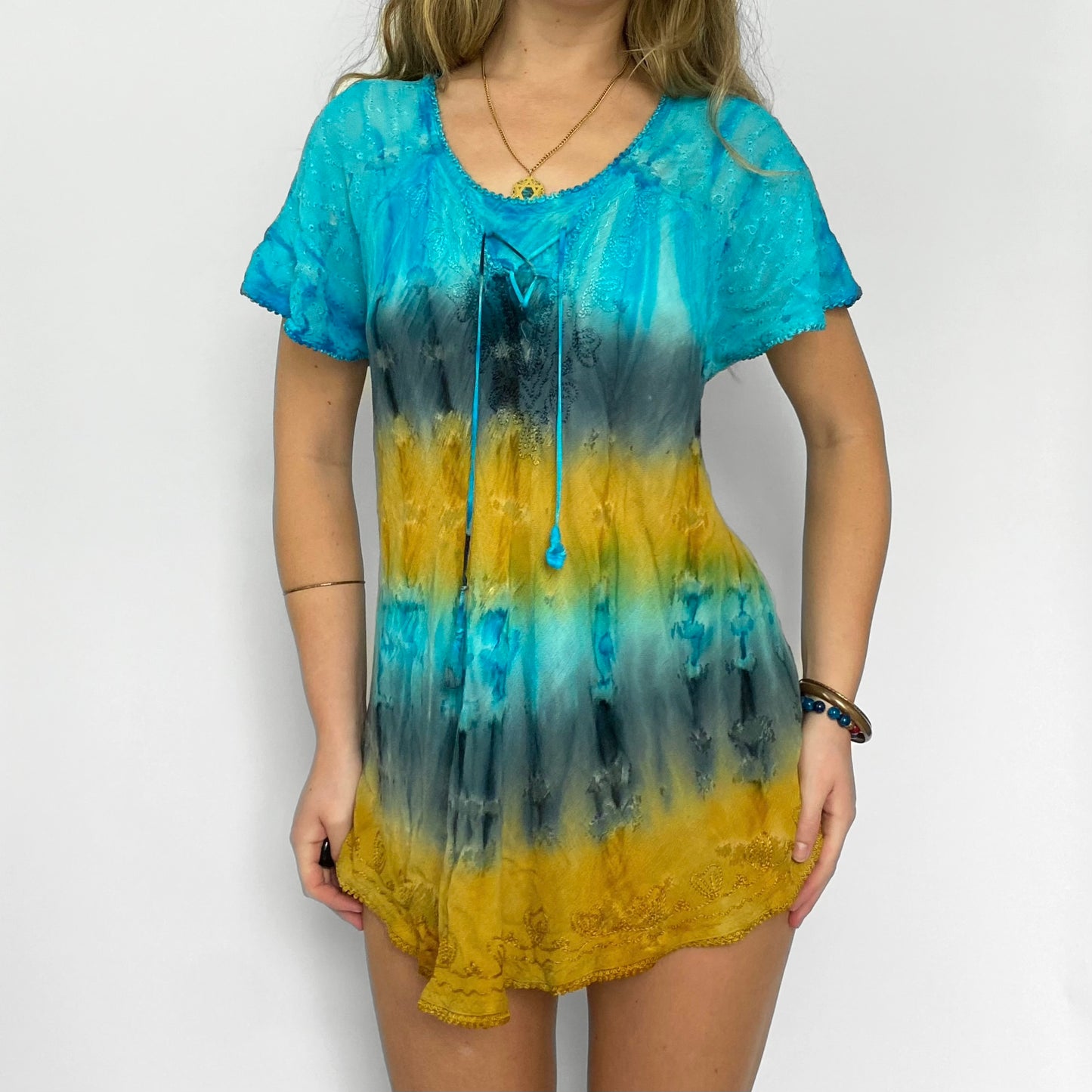 00s Embroidered Sundress