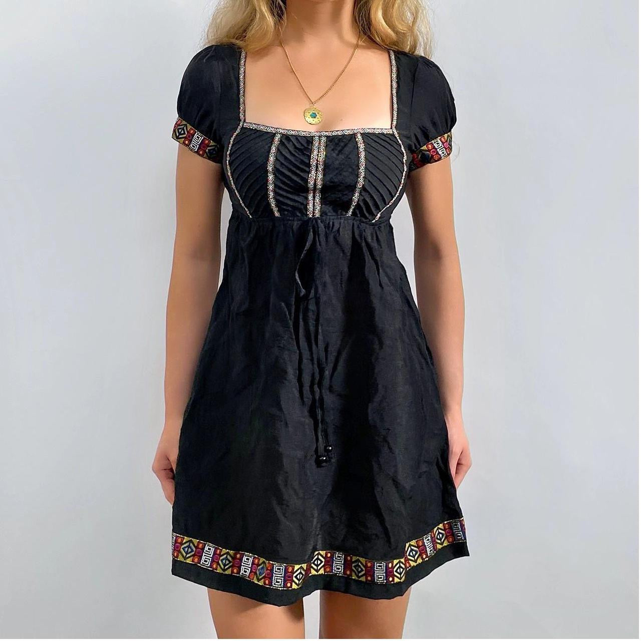 00s Linen & Silk Babydoll