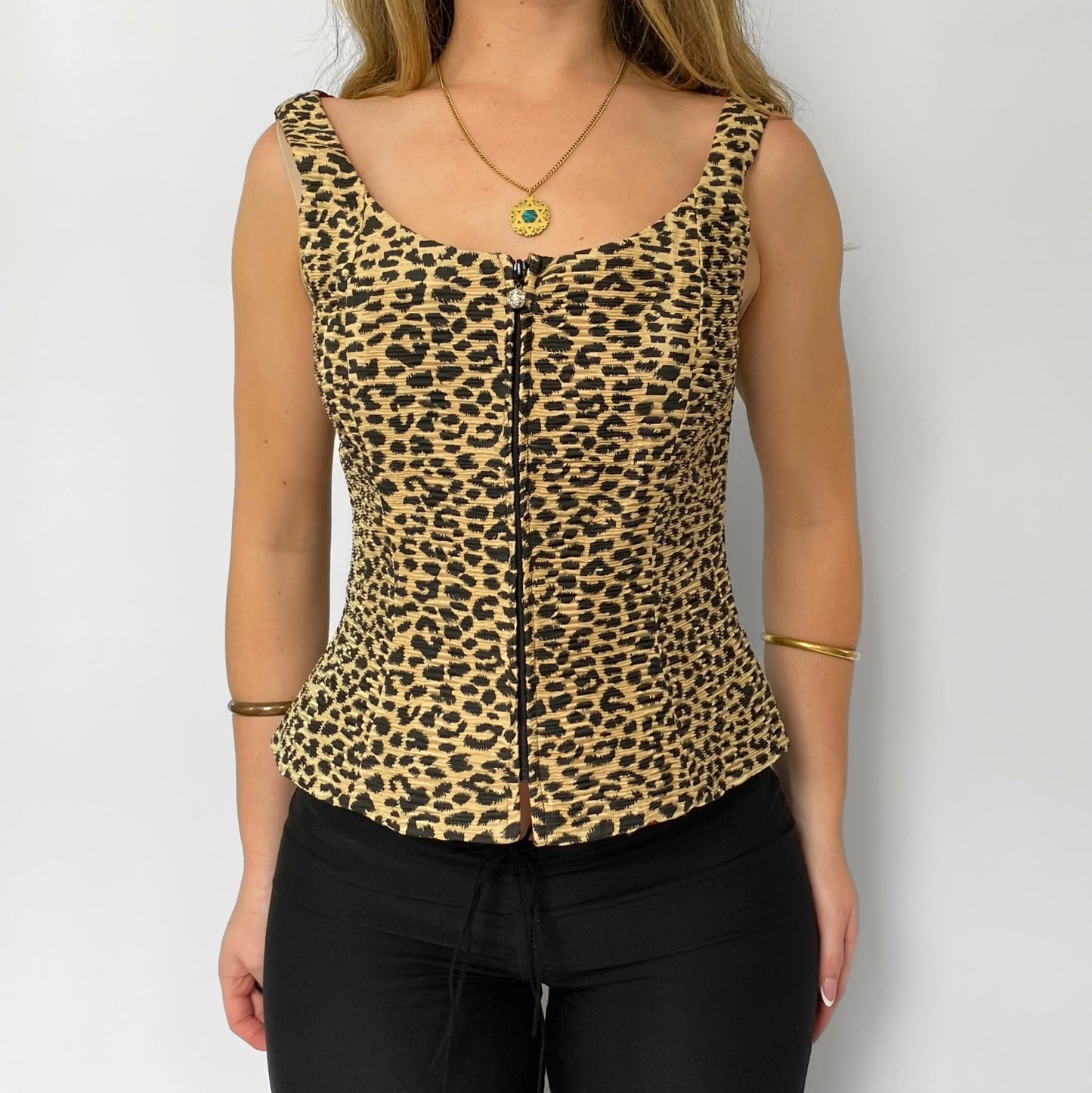 90’s Leopard Bustier