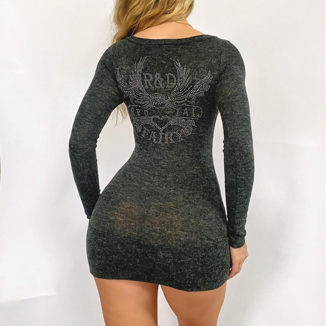 00s Bedazzled Knit Mini