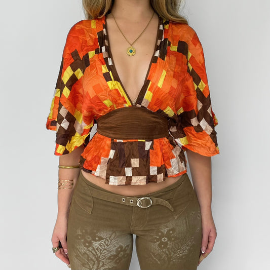 00s Bebe Silk Blouse