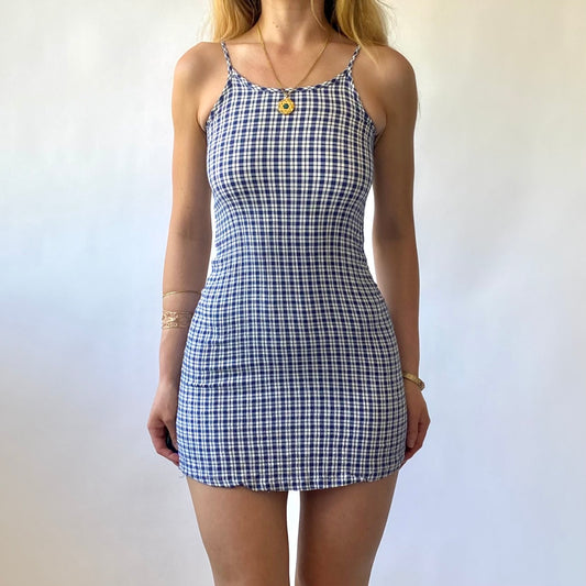 90’s Gingham Mini Dress