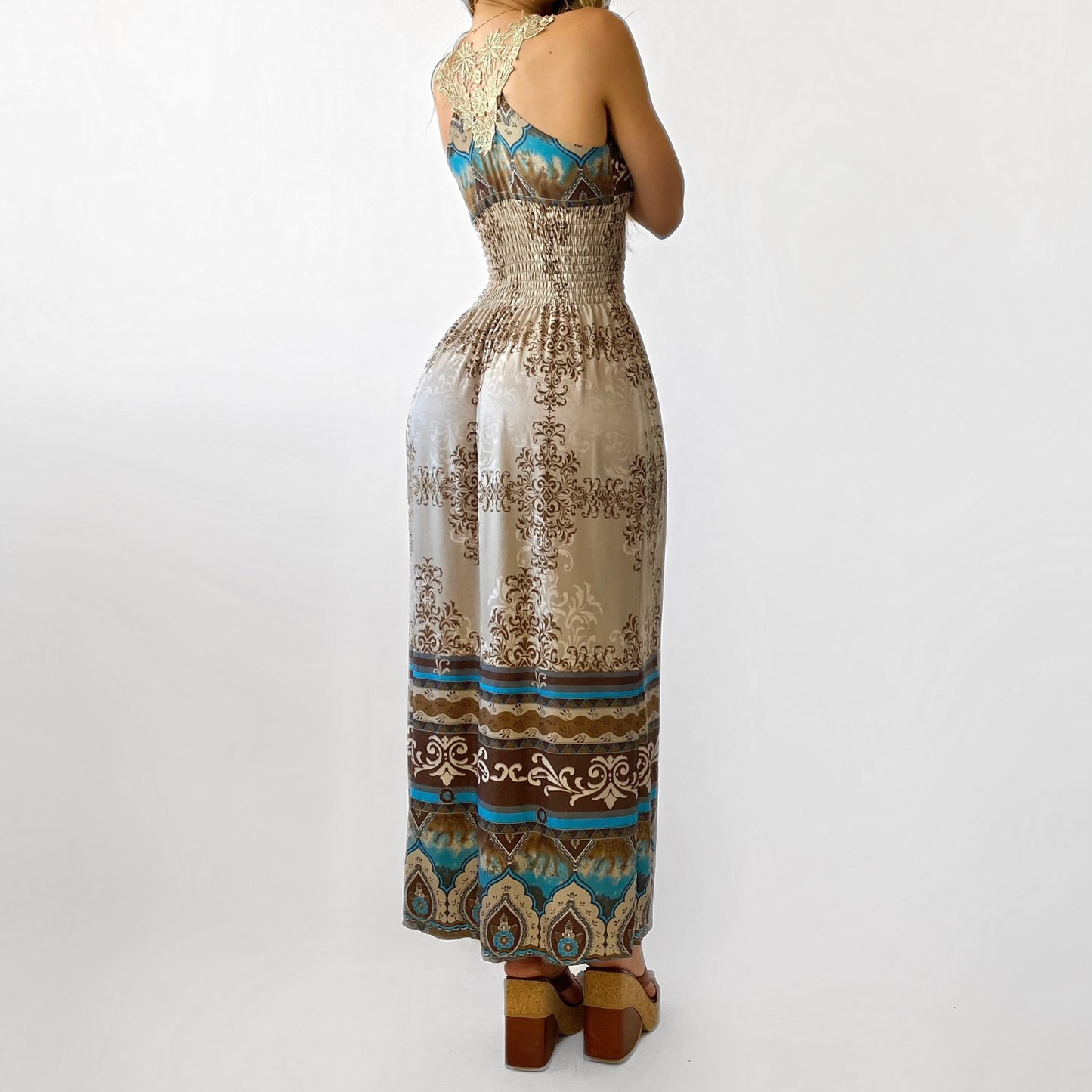 2000s Boho Sundress