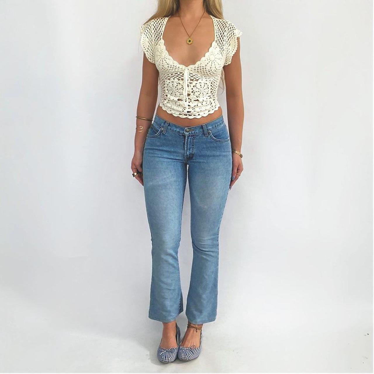 00s Low Rise Light Wash Jeans