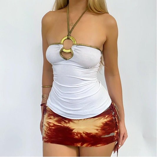 00s O-ring Halter Top