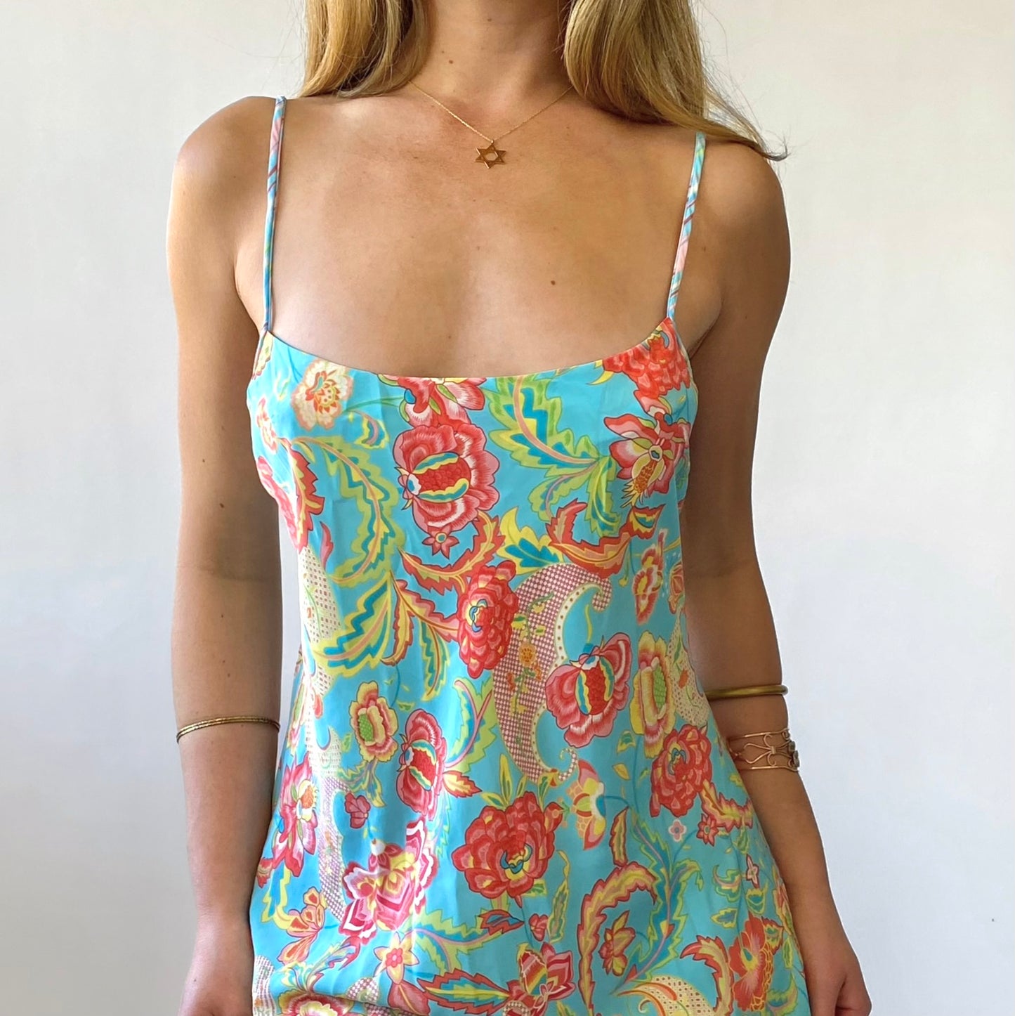 00s Natori Floral Slip