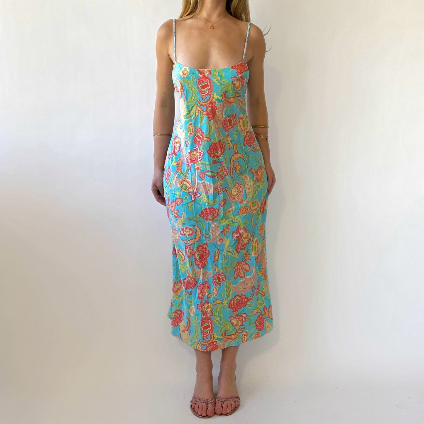 00s Natori Floral Slip