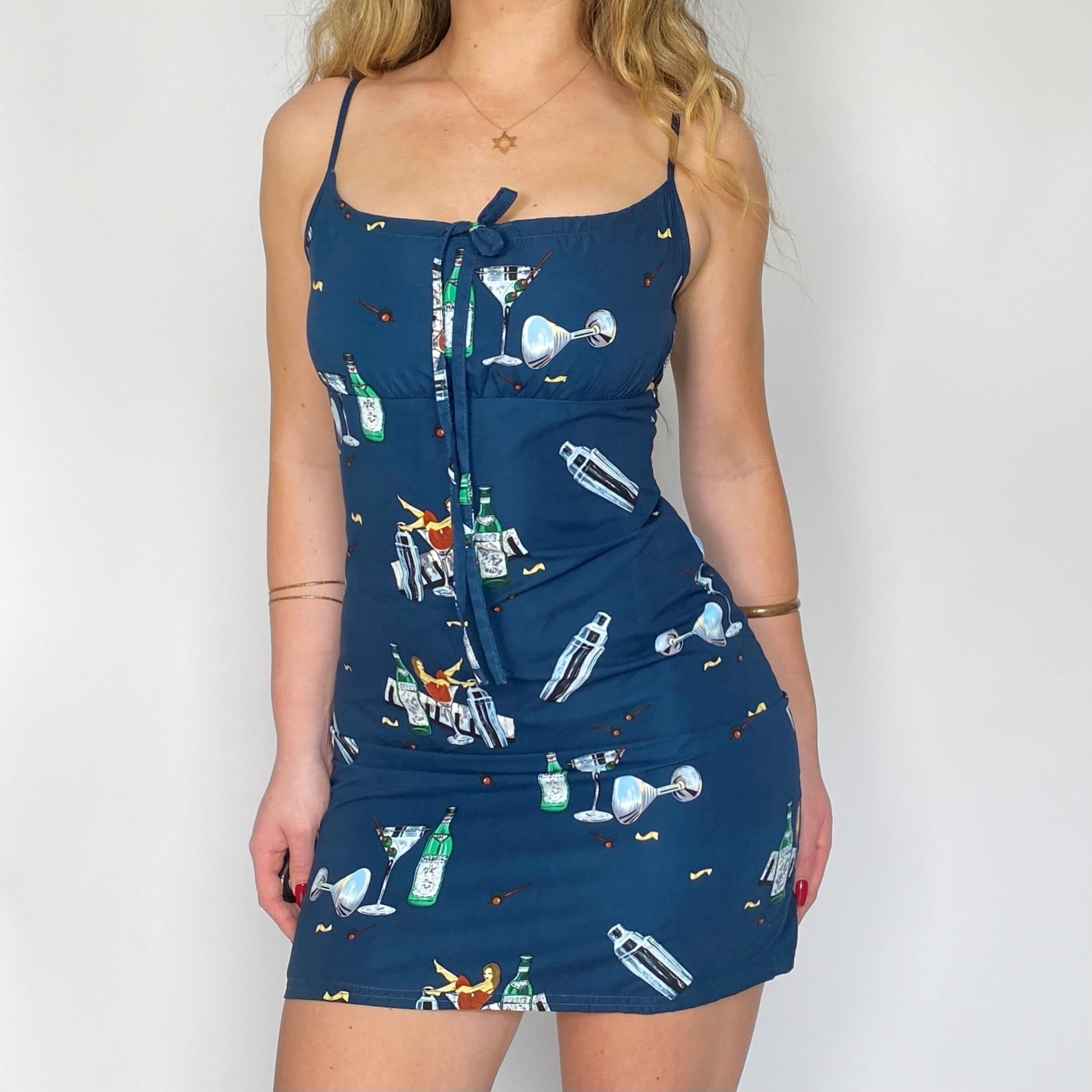 90’s Martini Milkmaid Dress
