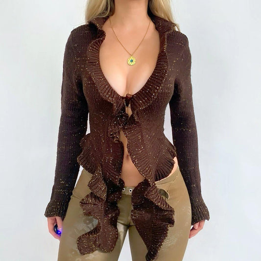 00s Bell Sleeve Cardigan
