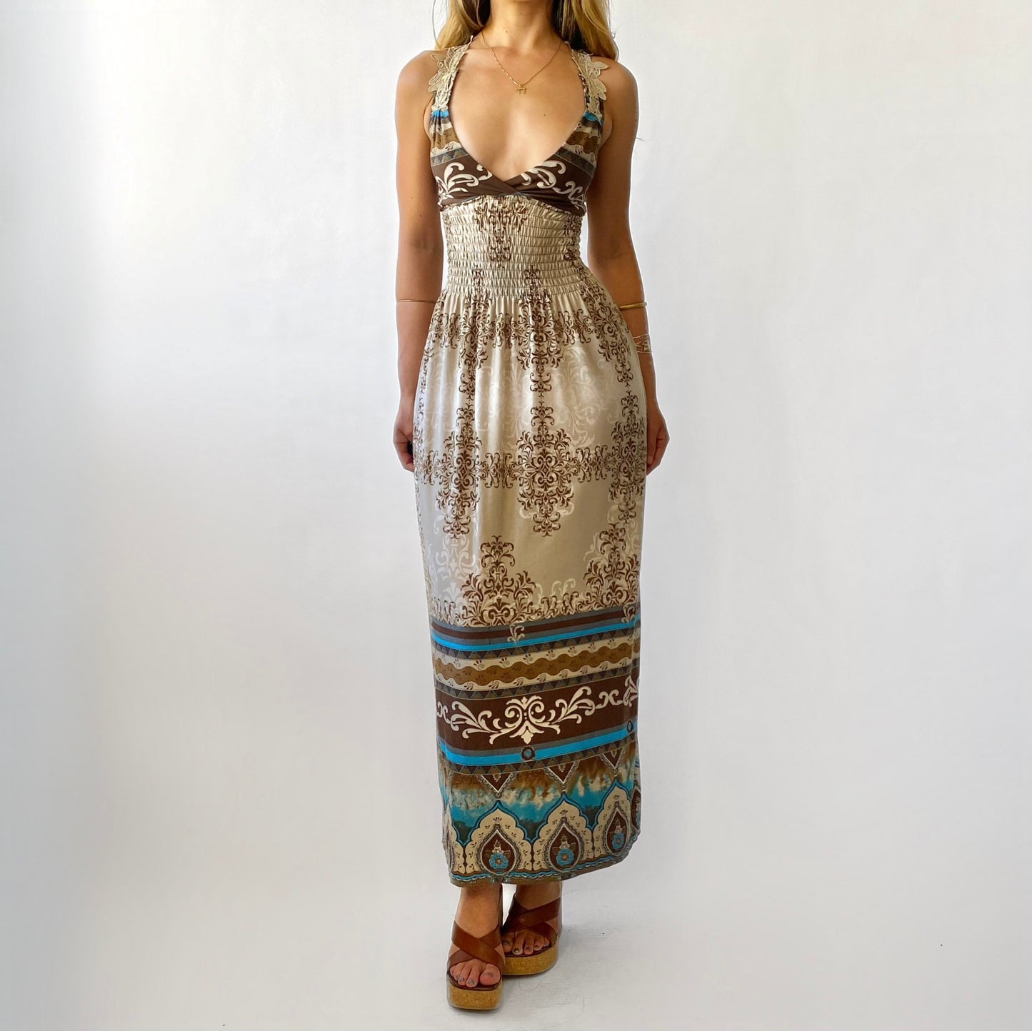 2000s Boho Sundress