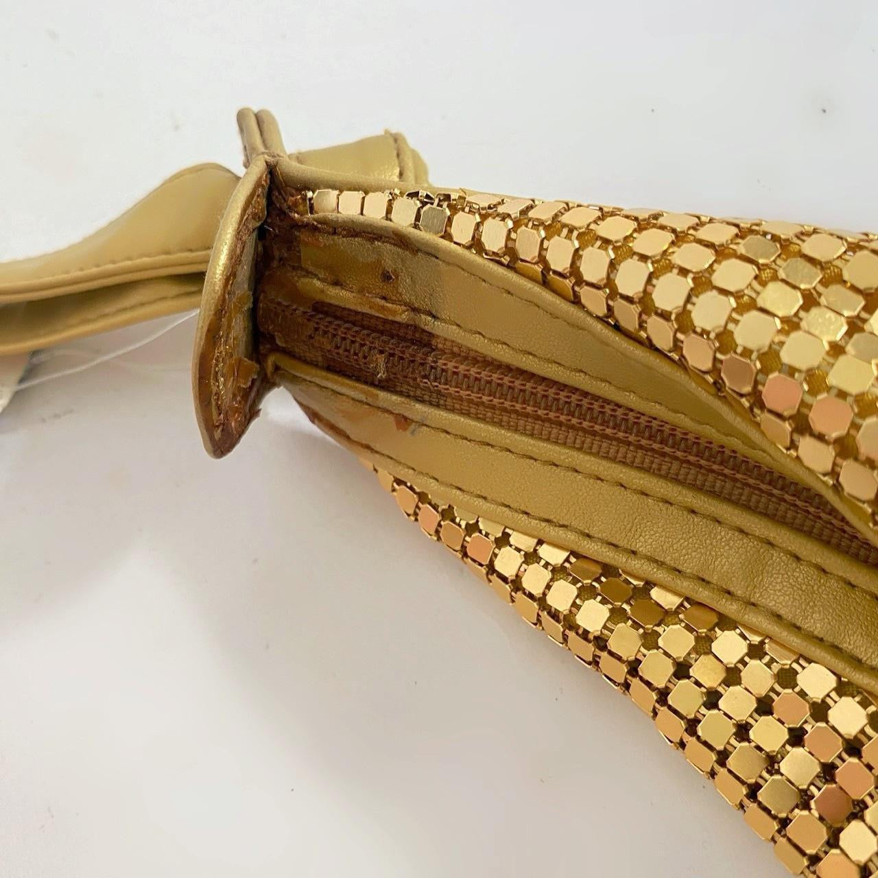 Vintage Gold Chainmail Bag