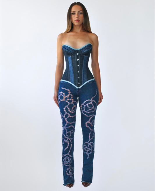 Mandalay Cutout Vine Jeans